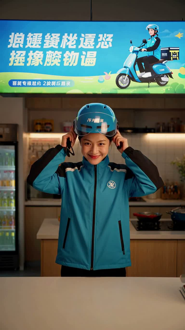 纸艺夜城的暖心配送