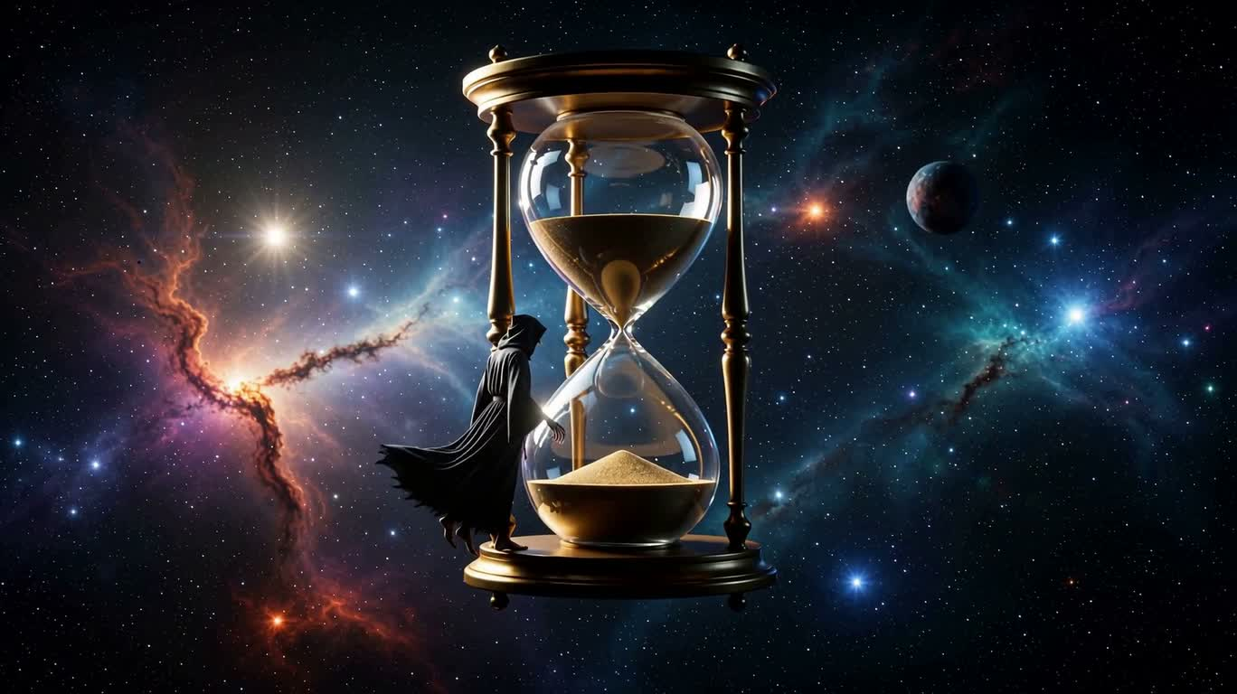 Đồng hồ cát vũ trụ và ánh nhìn tử thần