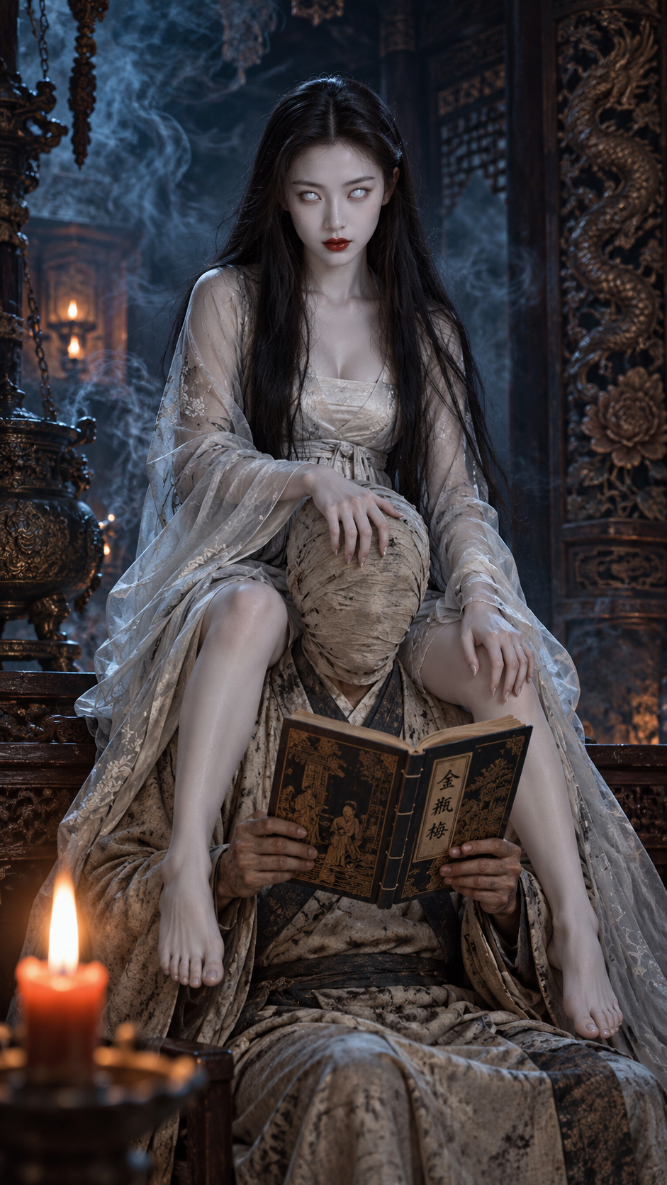 Haunting Tale of the Ghost Maiden and the Scholar