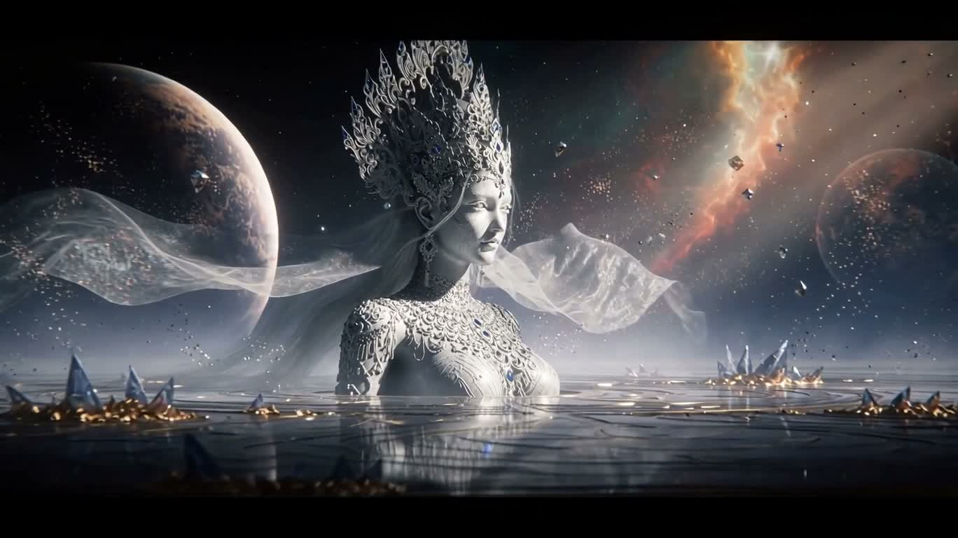 漂白幻梦与未来像素之神 — AI video creation