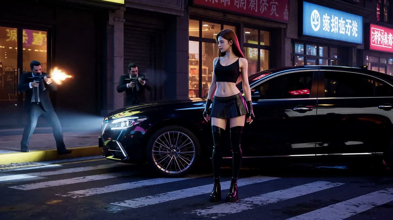 霓虹街头的绳鞭突围