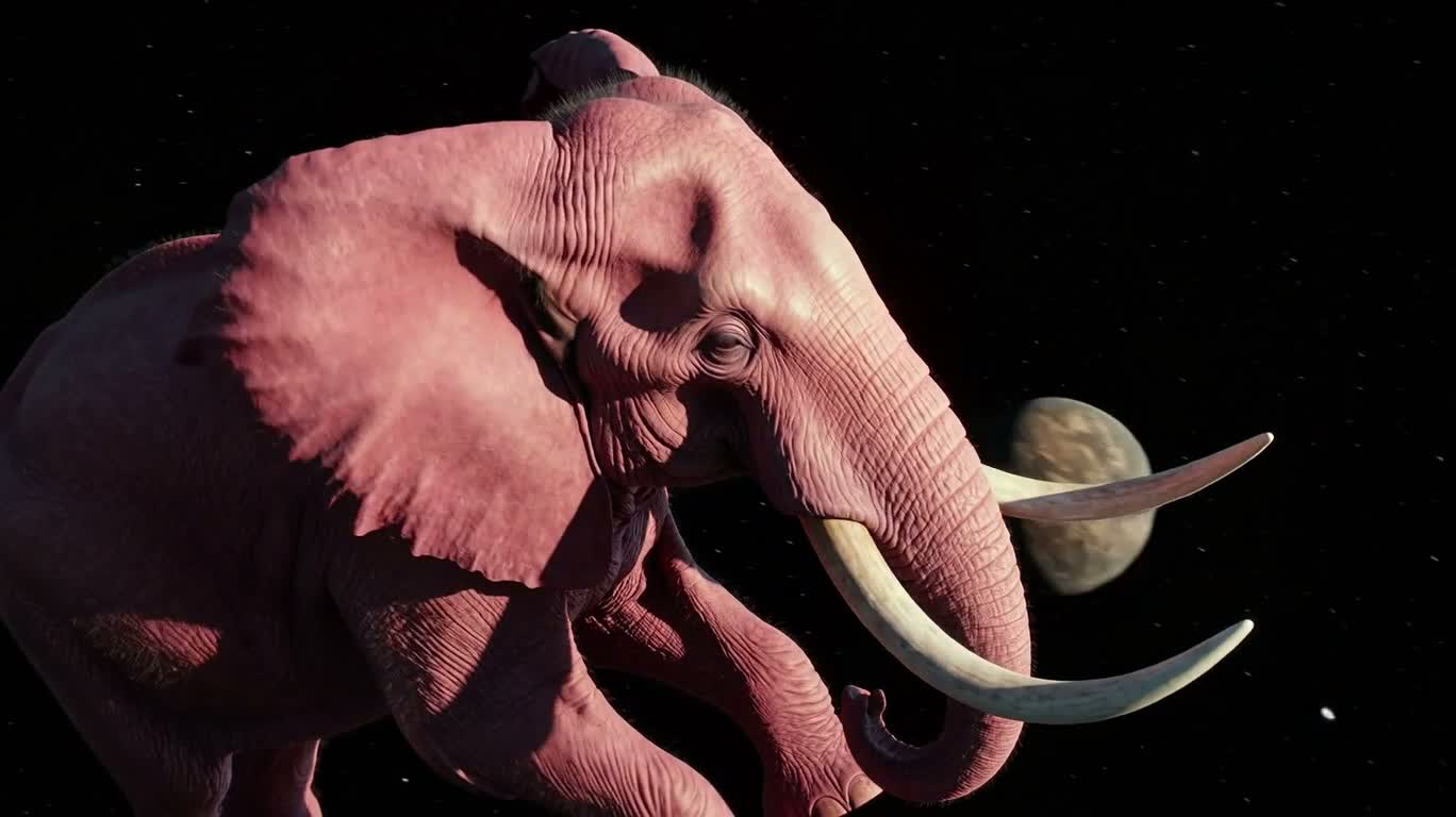 星际粉红大象
