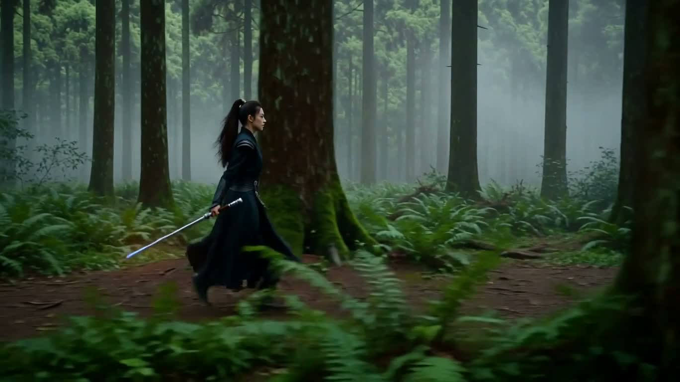 熱帯雨林の双刃:青炎と琥珀の戦い