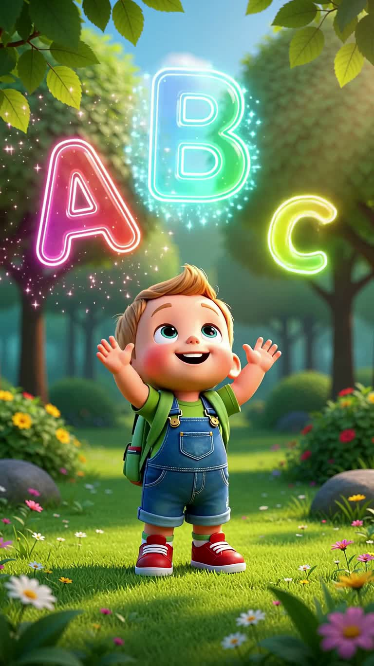 Alphabet Adventure in the Forest