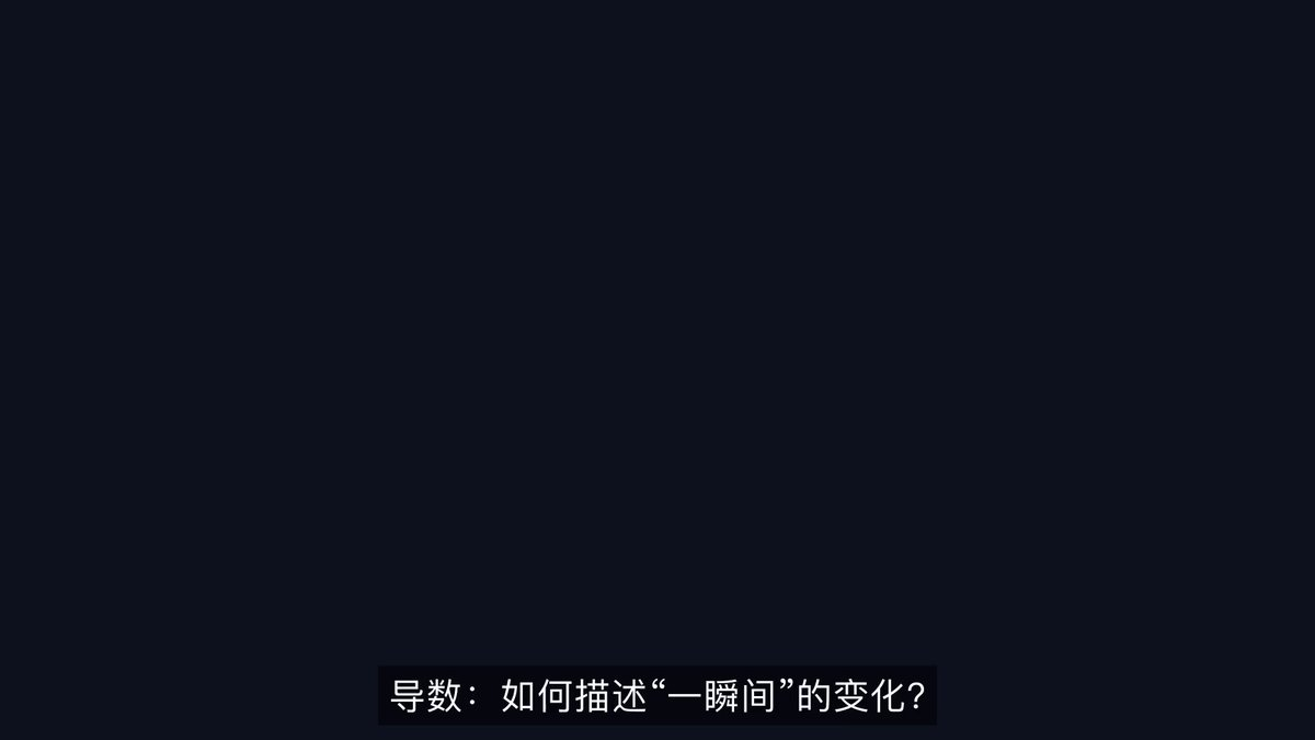 Manim制作的导数概念教学视频 — AI video creation