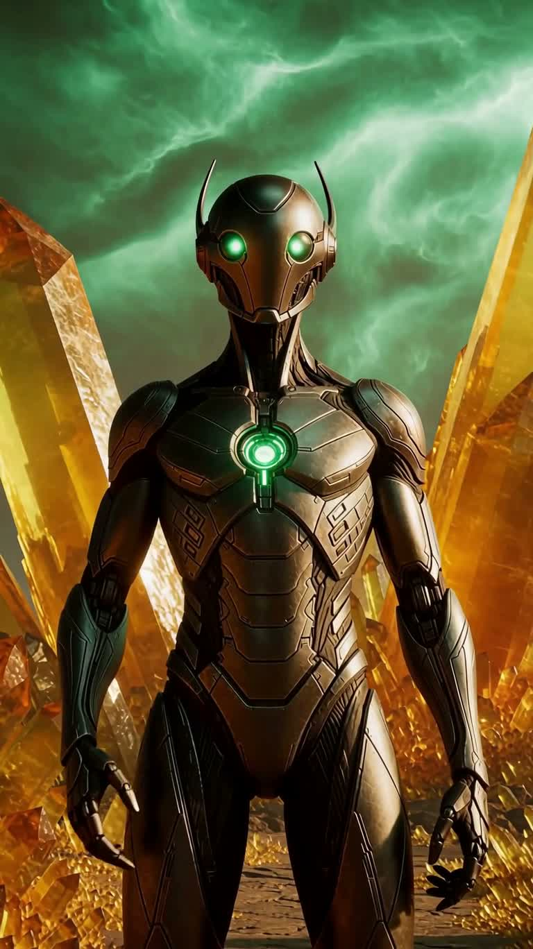 Awakening in the Emerald Crystal Realm