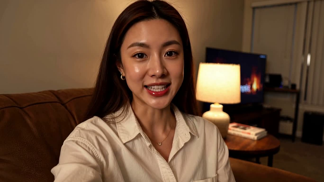 Nhân chứng đêm dưới ánh đèn ấm — AI video creation