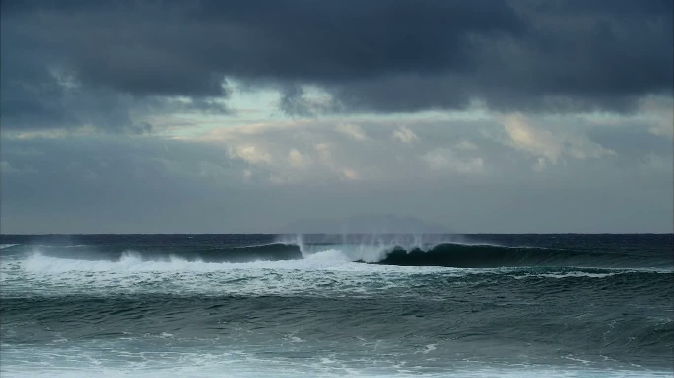 Stormy Sea Surface