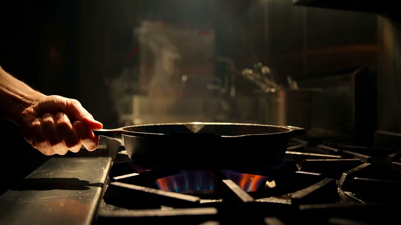 烈焰主厨:15秒暗调美食大片