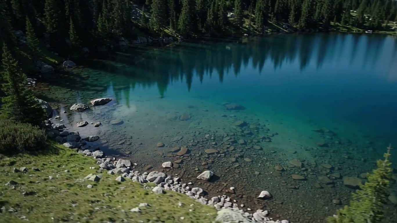 Serene Alpine Lake