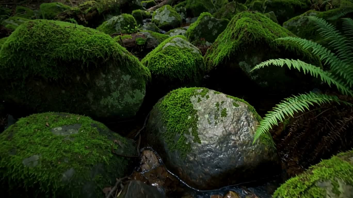 Shadowy Moss Forest