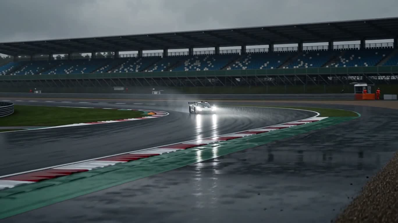 雨幕赛道极速追踪