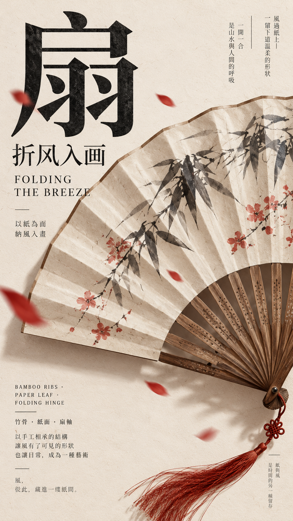 可变量驱动的东亚博物馆档案海报模板