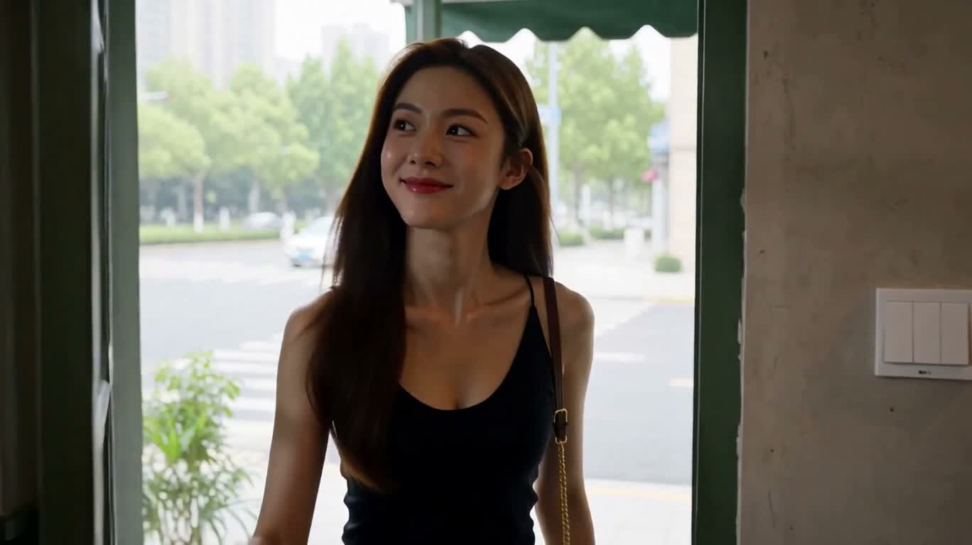 咖啡店里的愉快体验