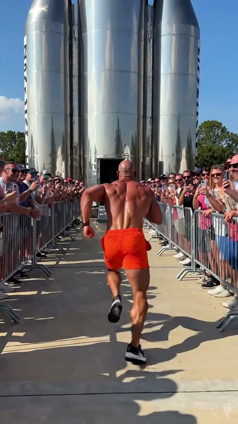 Parkour palpitant sur la tour fusée