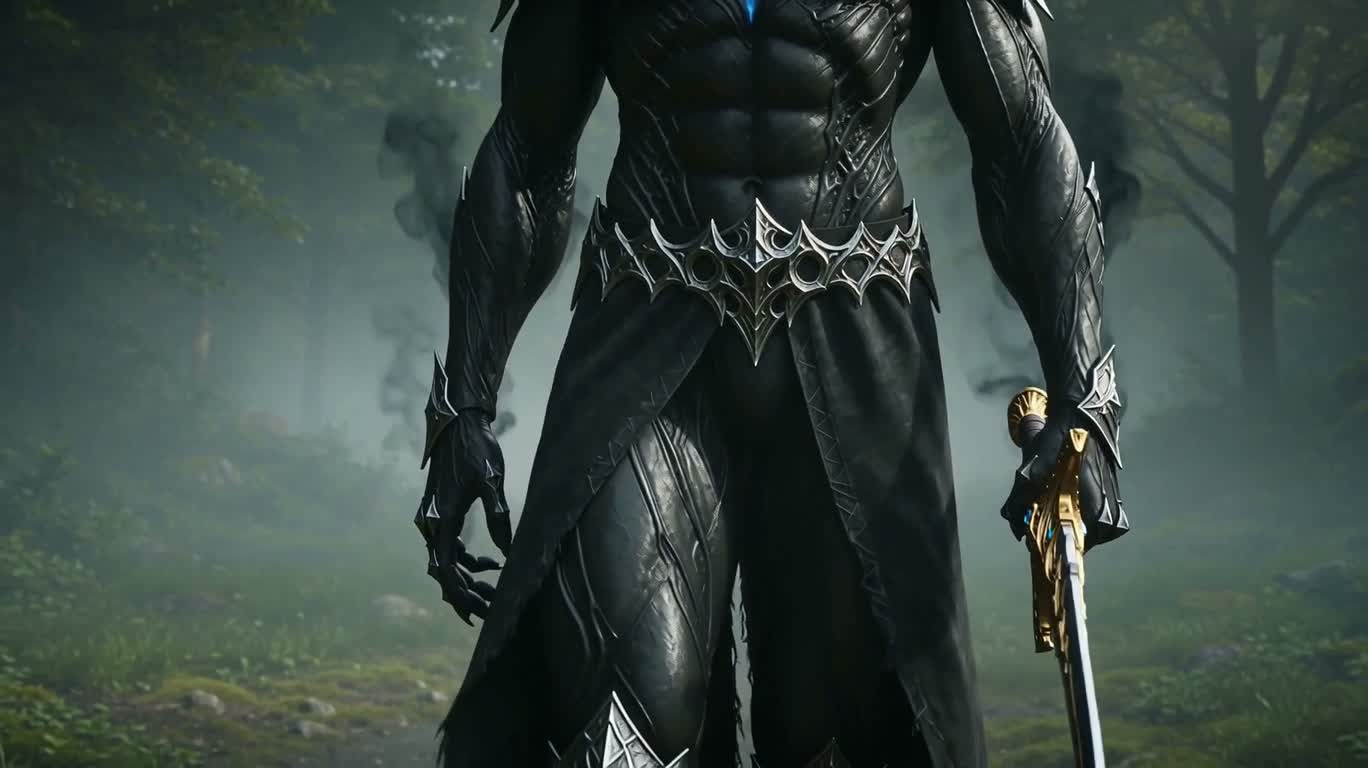 Shadow Minstrel of the Misty Forest