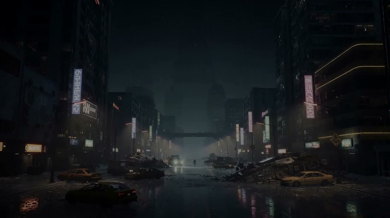 最後の信号:レインシティの危機 — AI video creation
