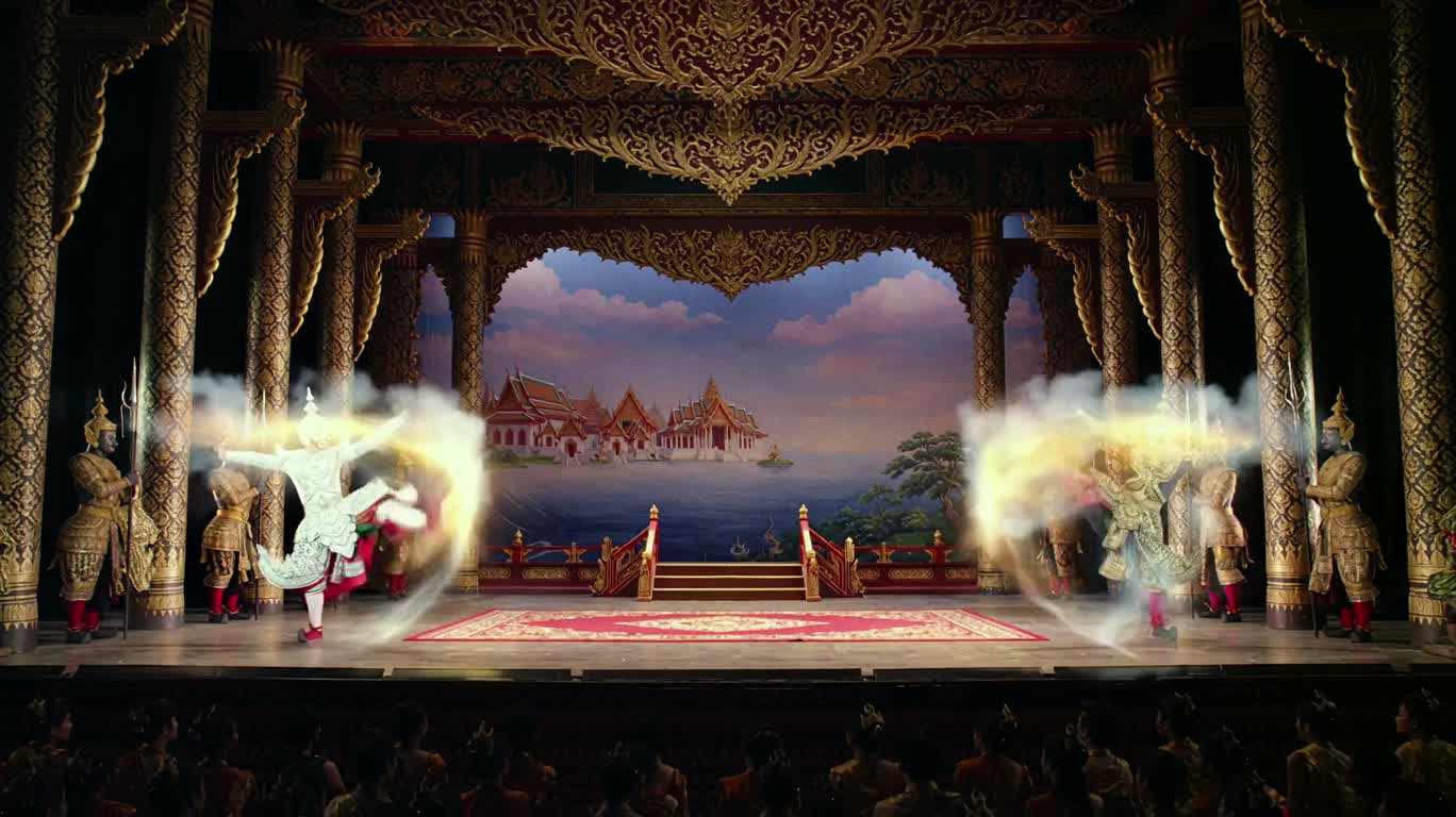 Danse Khon thaïlandaise : duel des dieux et de la magie