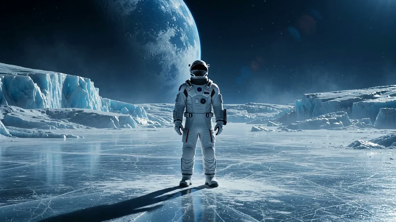 冰原星球上的宇航员蜕变