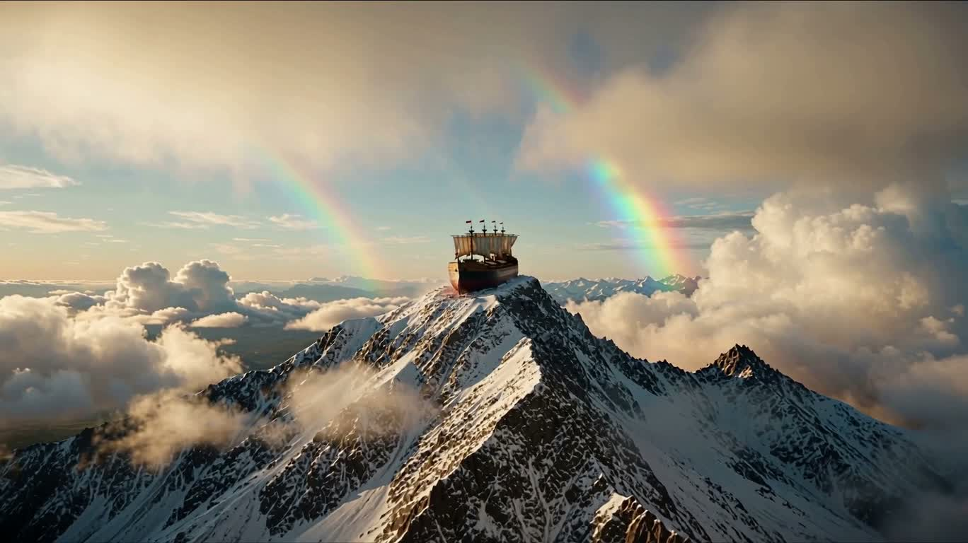 Con tàu đến núi Ararat
