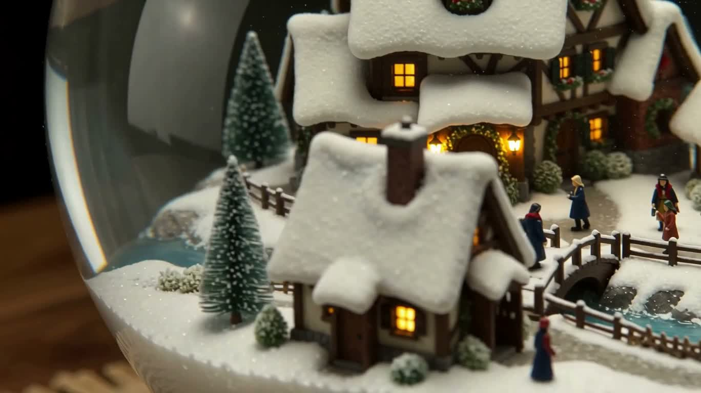 Boule à neige du Royaume Magique