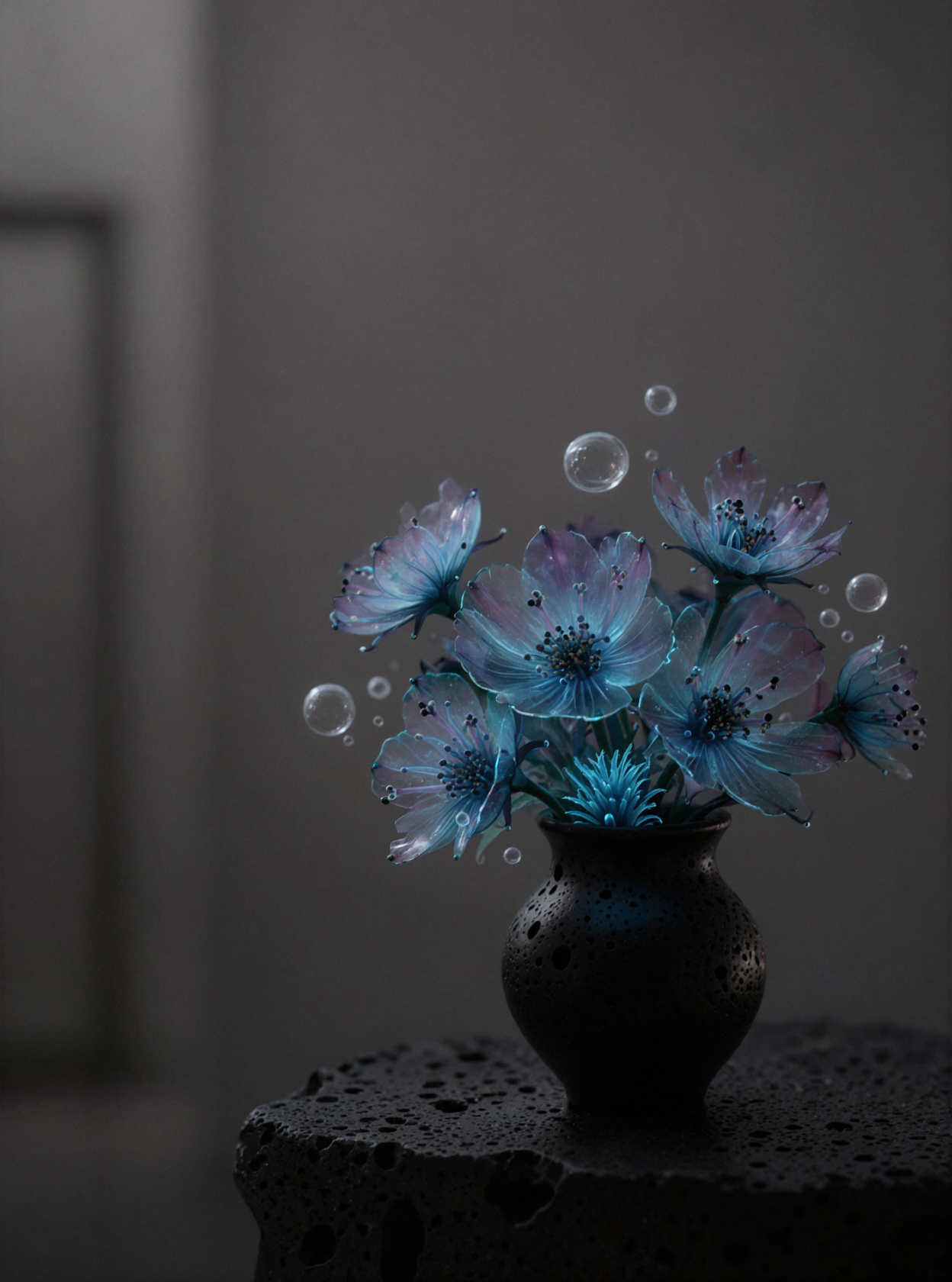 深海の花束 · ティルトシフトミニチュア — AI image creation