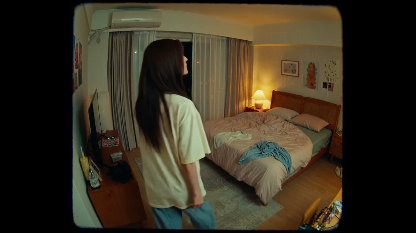 卧室里的镜头惊喜