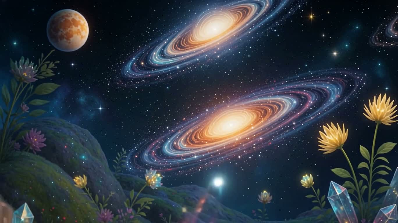 星际秘境中的爱的共鸣