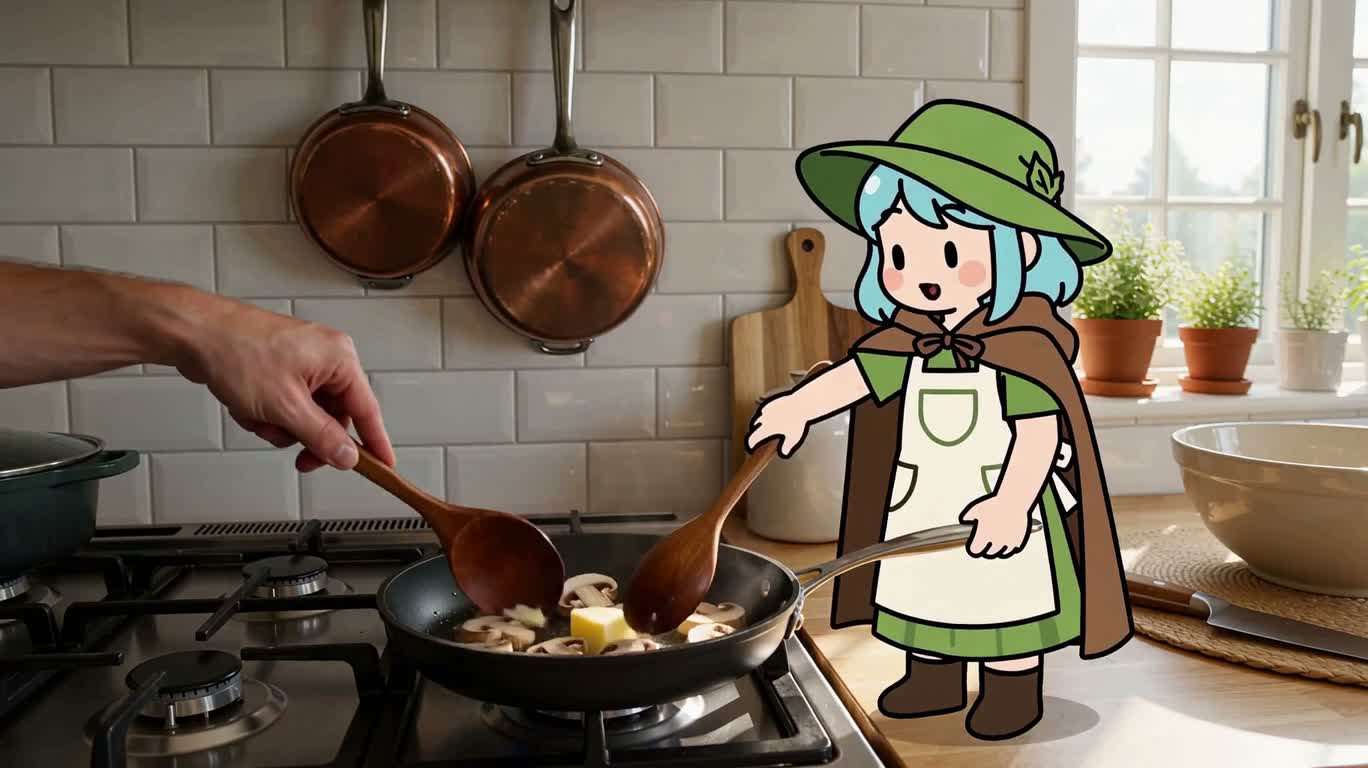 キッチンの紙の小さな助っ人