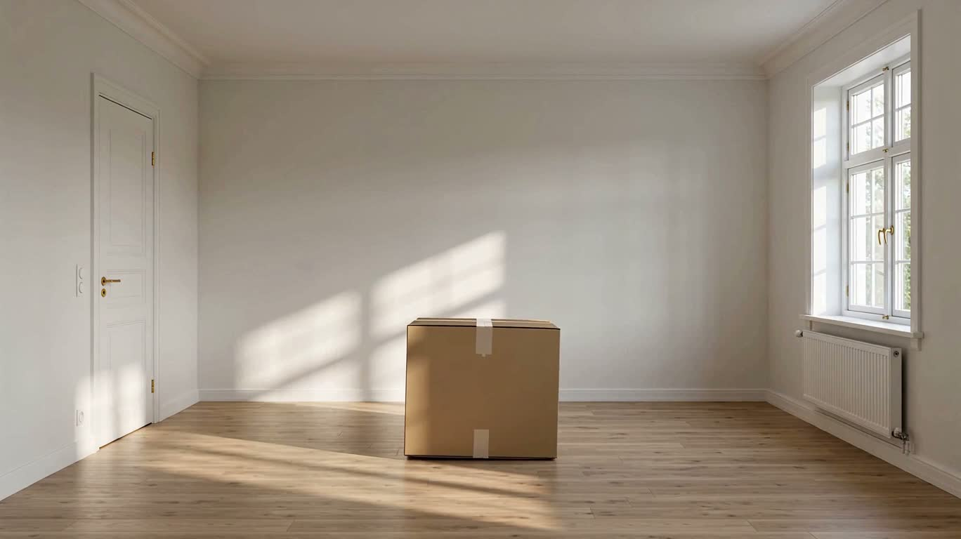 Miracle du mobilier dans une pièce vide