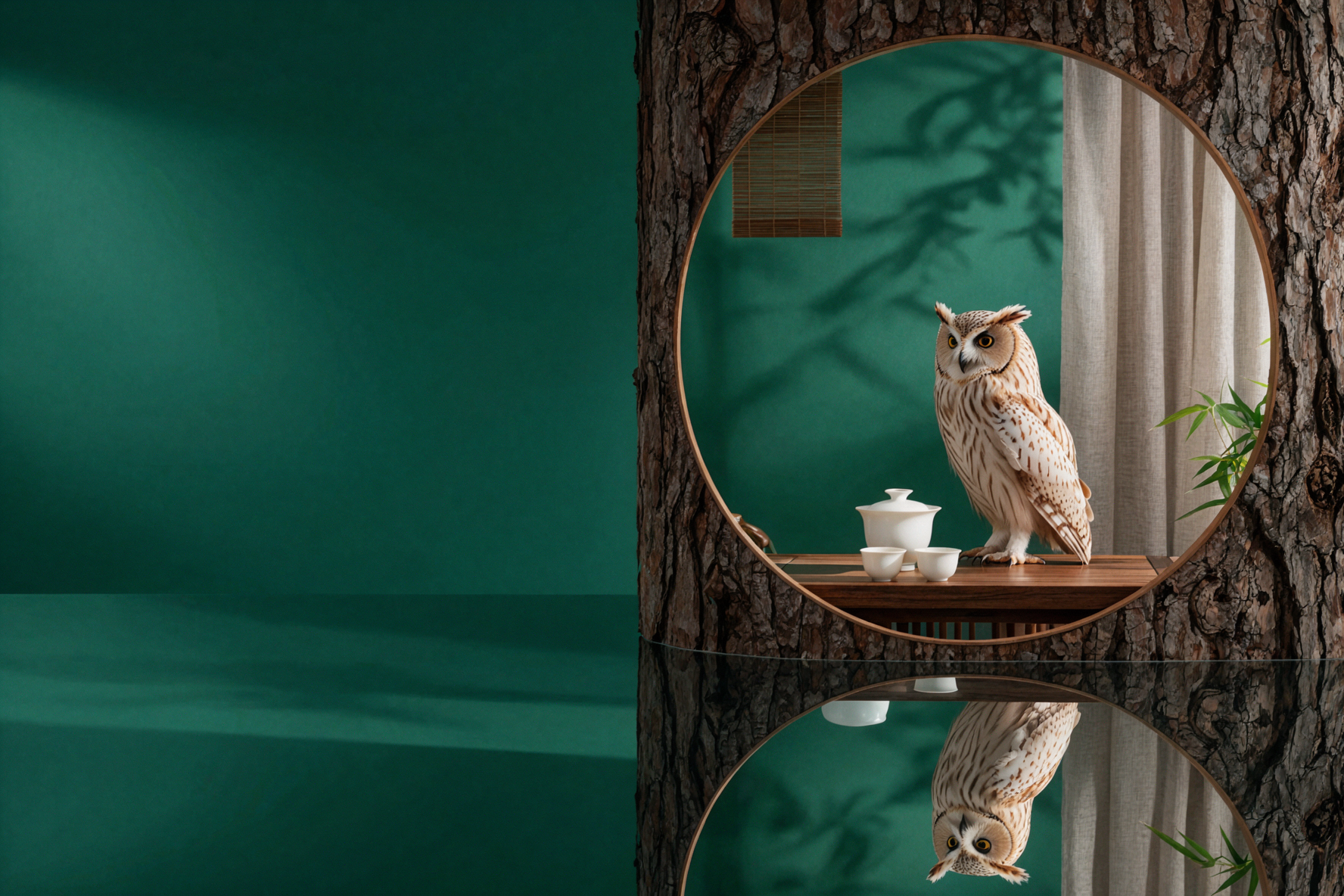 Maison de thé du hibou · Produit minimaliste