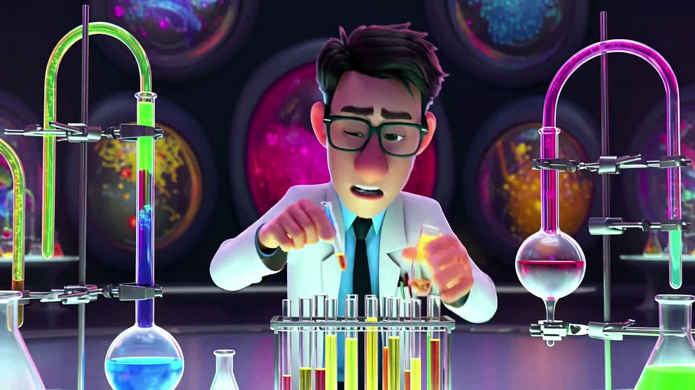 Giant Jelly Monster in the Lab