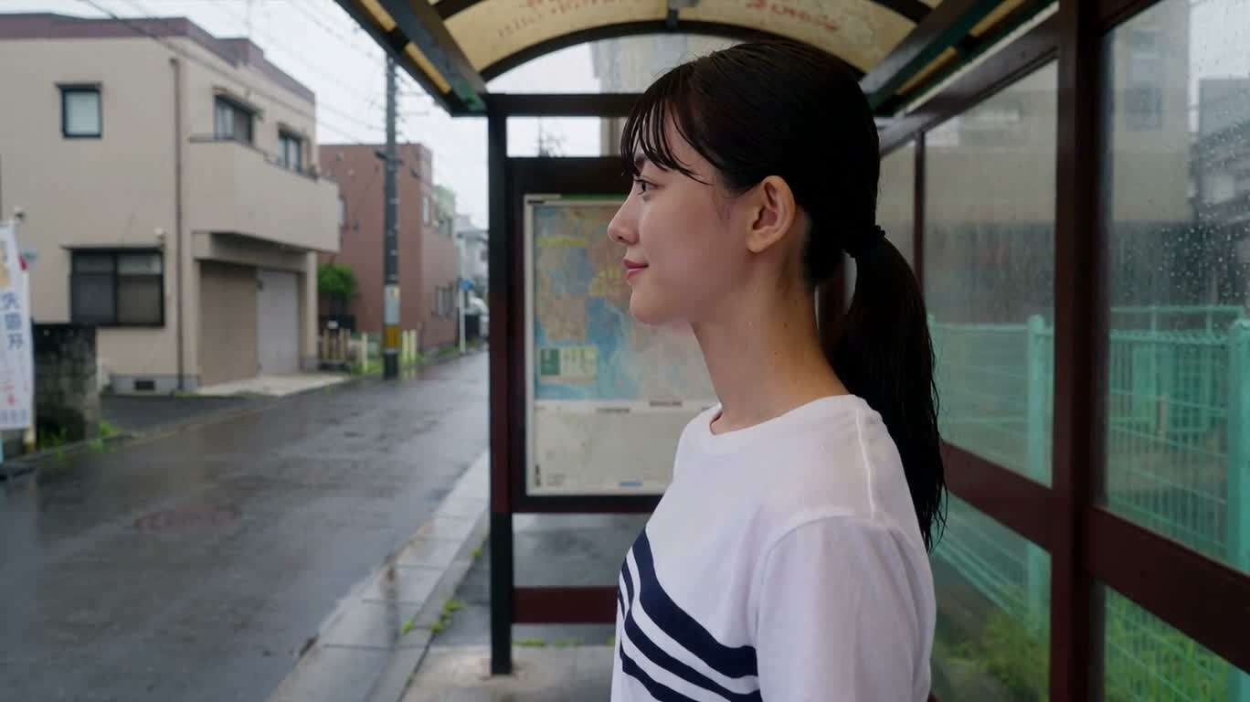 Dạo bước trong ngõ mưa