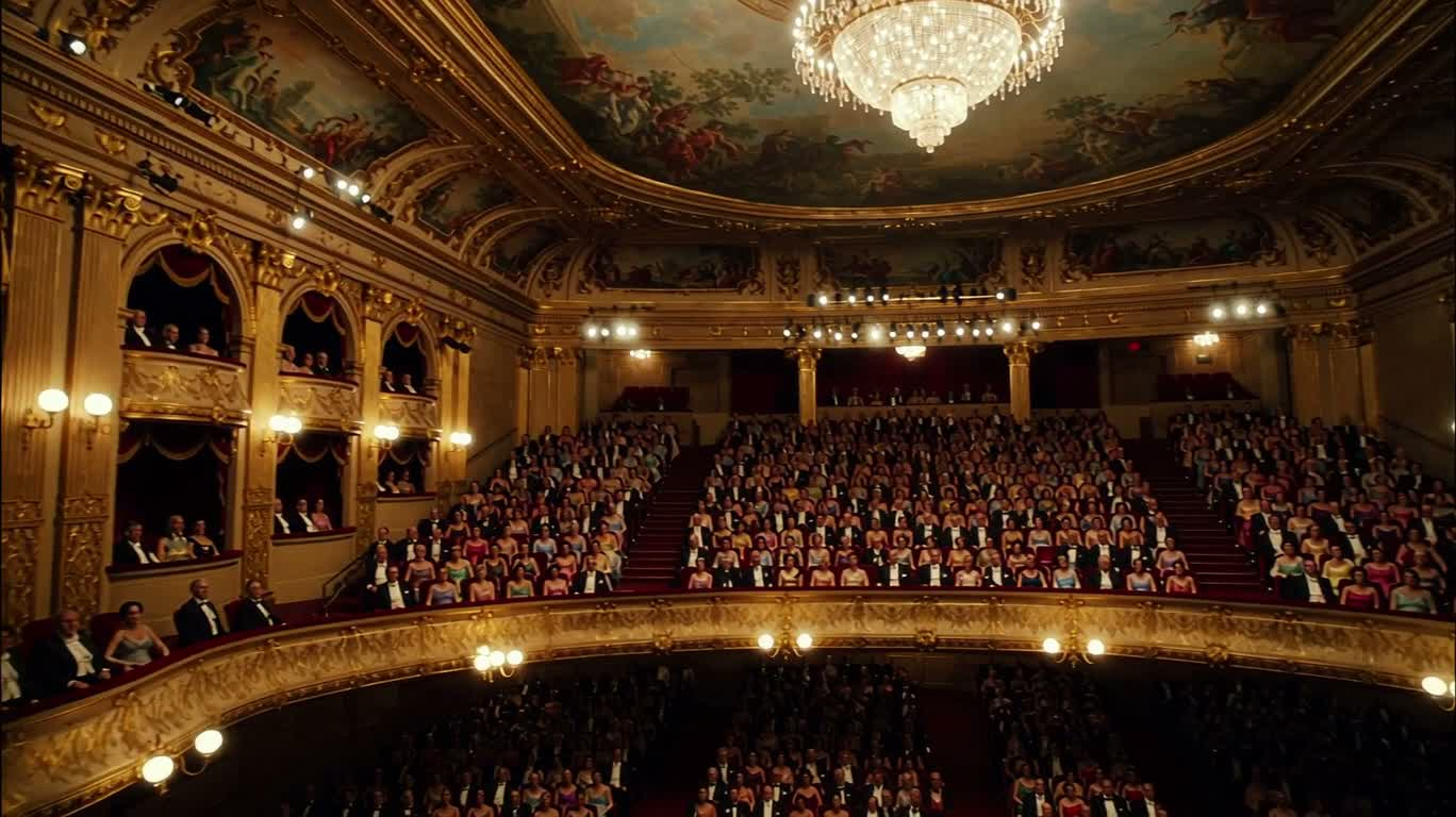Sorrowful Gaze in the Opera House