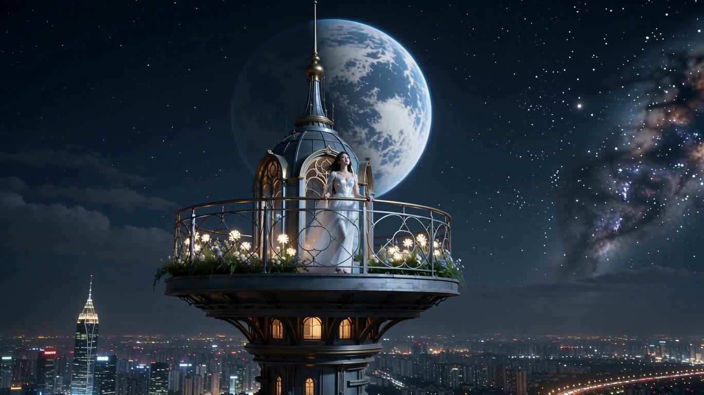 성궁의 궁수: 눈밤의 하얀 그림자