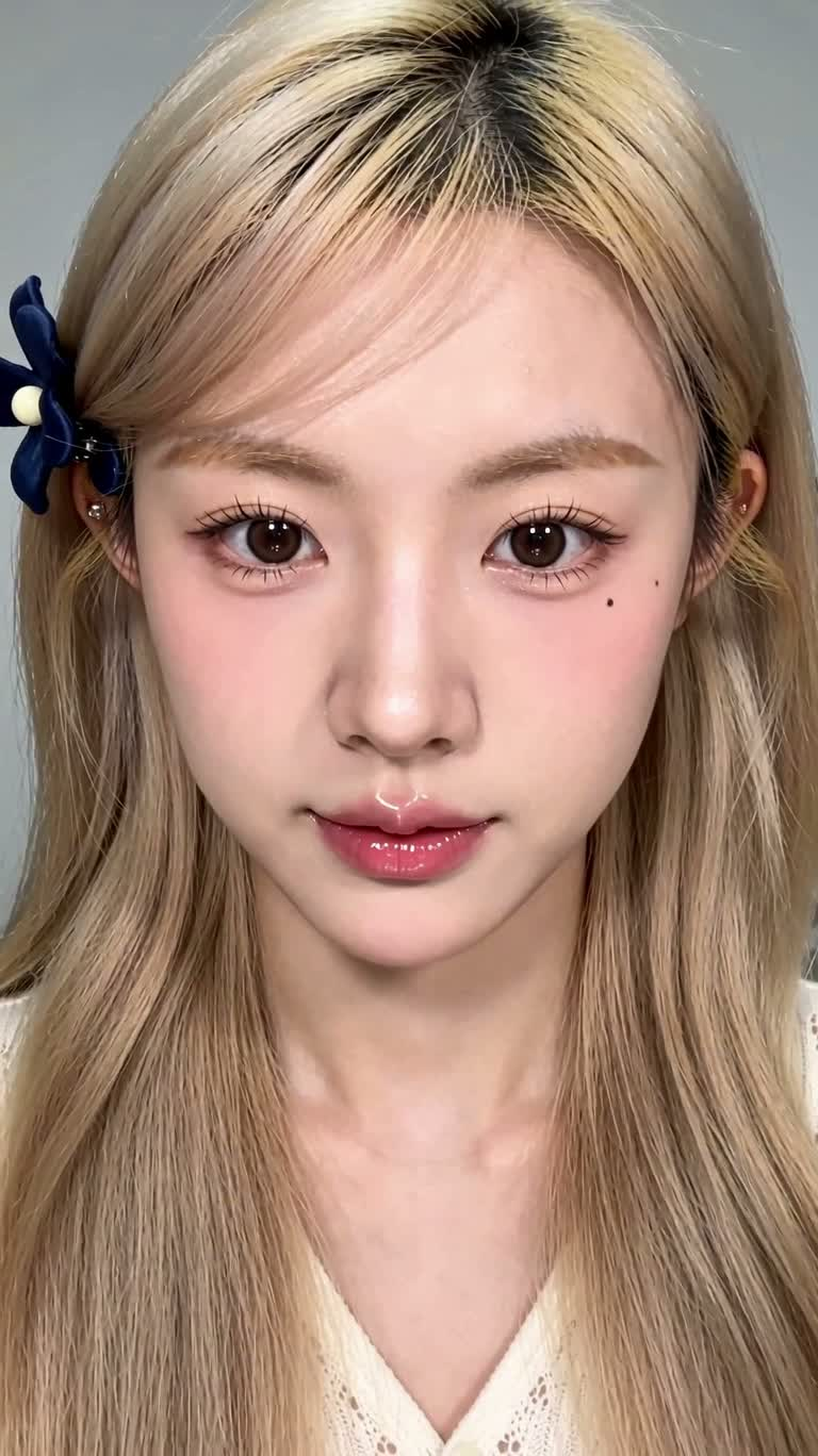 手机屏幕里的俏皮撒娇 — AI video creation