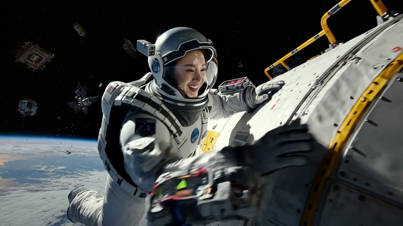 地球轨道上的太空维修