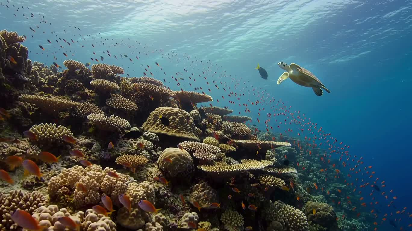 Vibrant Coral Sea Realm