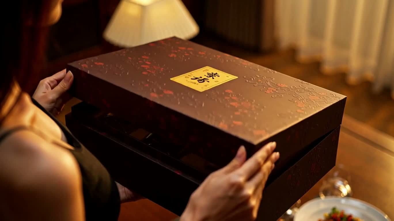 Warm Light Elegant Banquet: A Baijiu Unboxing and Tasting Journey