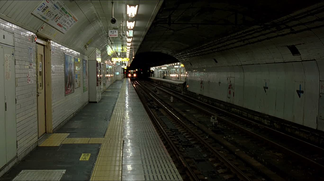 Sapporo Subway Approaching Head-On