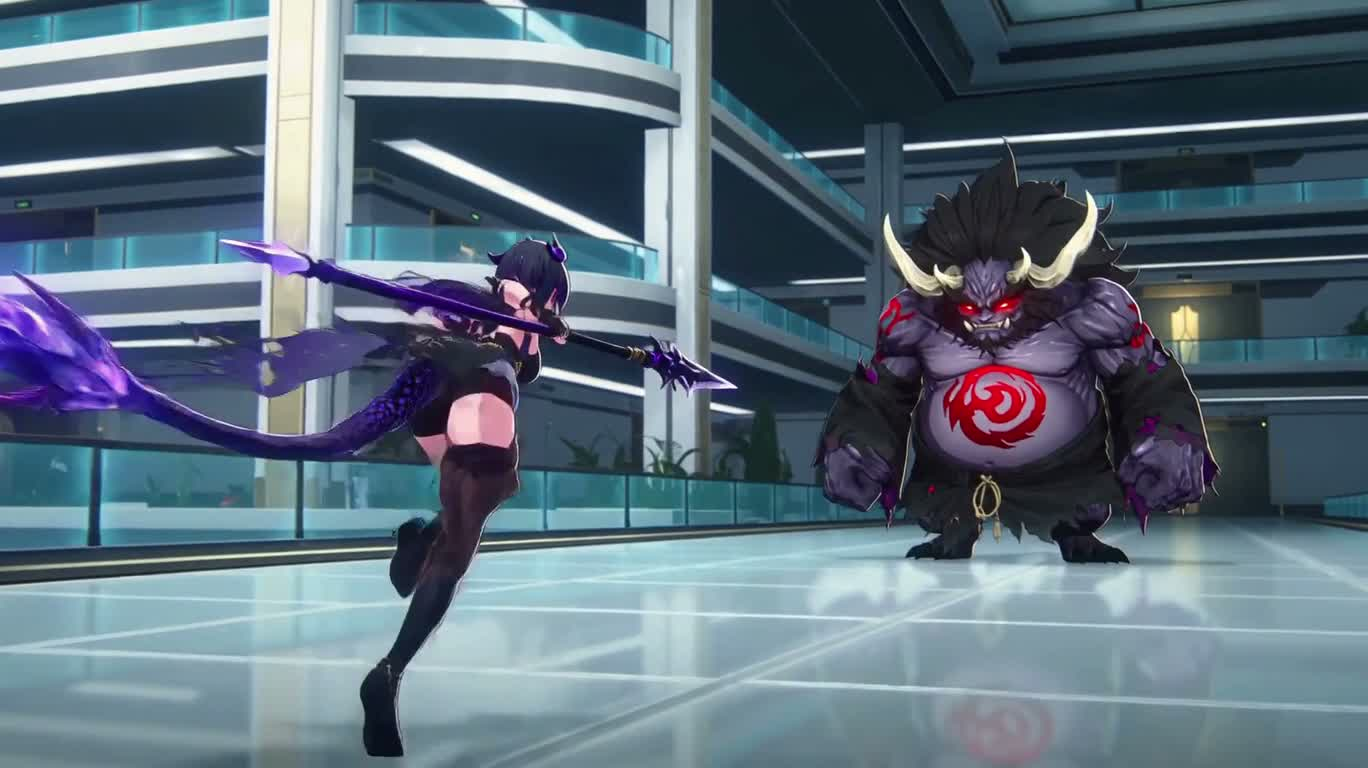 Duel des lances d'améthyste