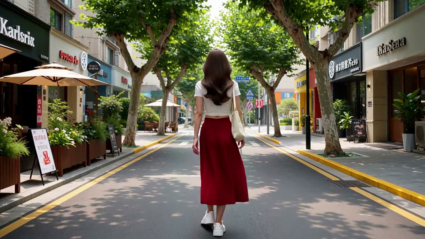 阳光街巷里的发型焕新之旅
