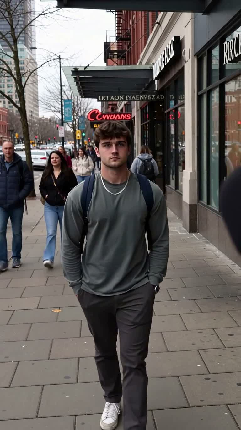 An Unexpected Reply in a Street Interview
