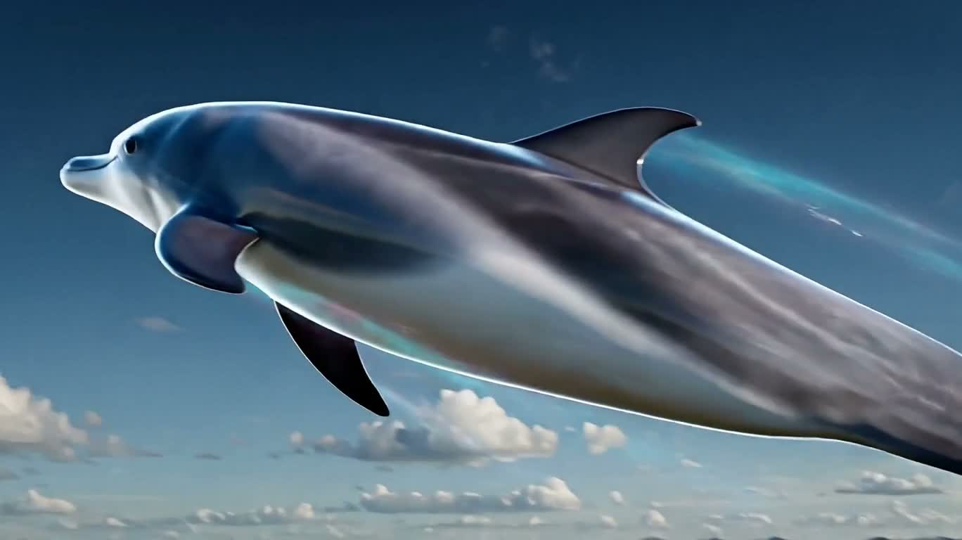 Leaping Shadows of the Starry Sea: Space Dolphins and the Wilderness — AI video creation