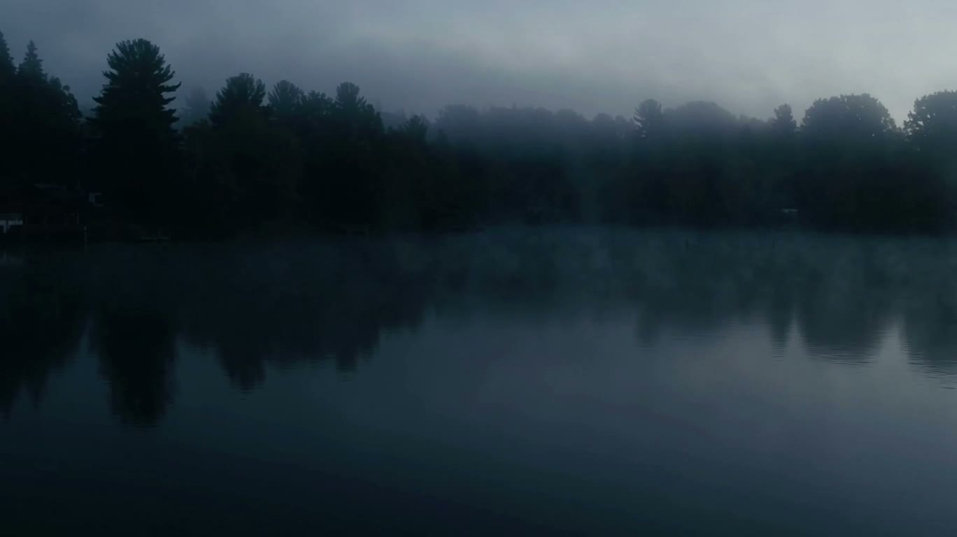 Misty Lake at Dawn