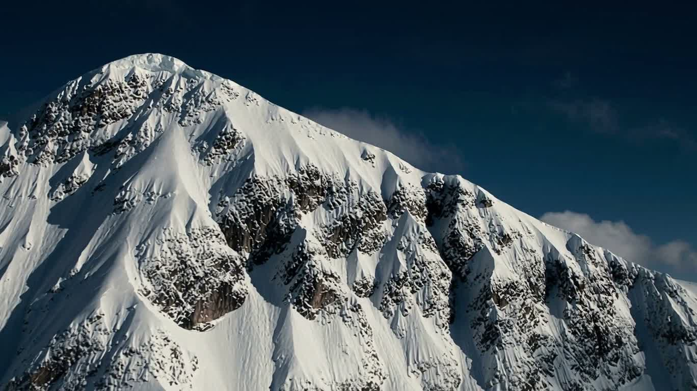 Snowy Mountain Peaks