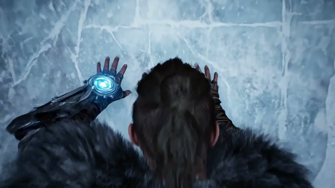 Frost-Winged Beast at the End of the Ice Bridge