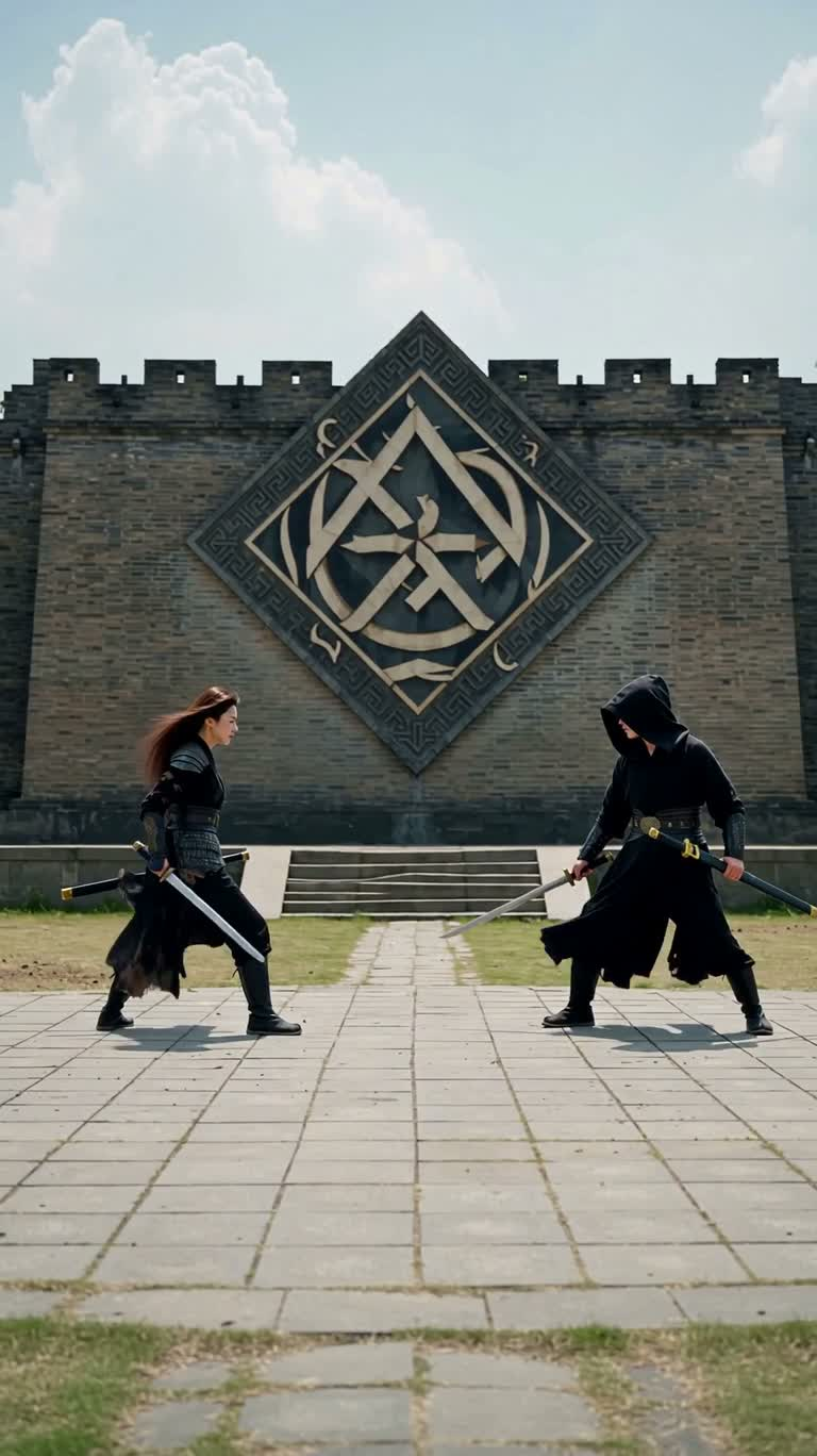 竞技场终极决斗 — AI video creation