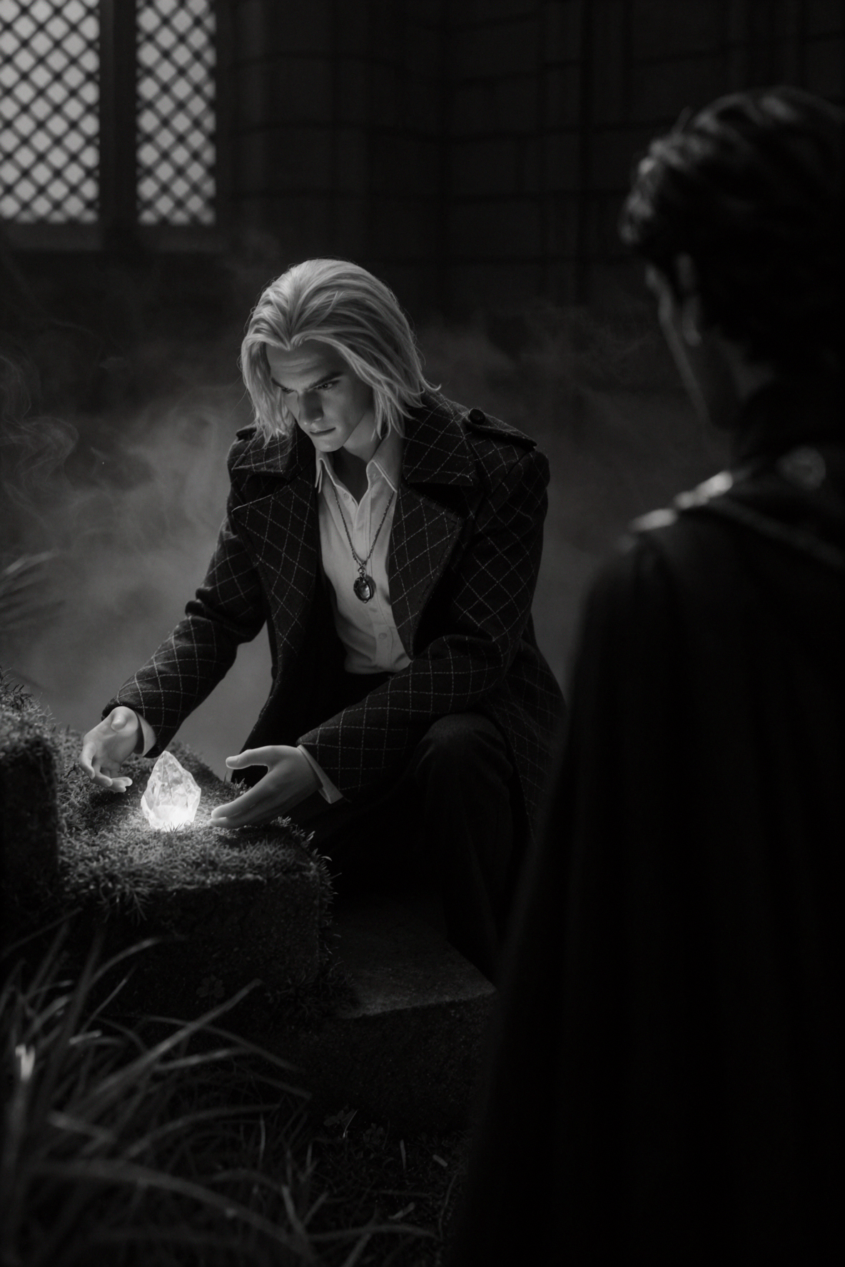 Hal · Bending in the Light · Film Noir — AI image creation