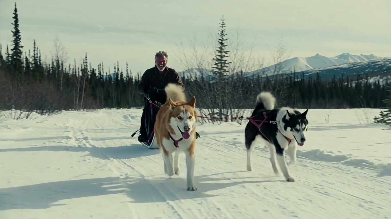 Tranquil Life in Alaska — AI video creation
